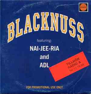 Blacknuss Featuring Nai-Jee-Ria And ADL - Last Night A DJ Saved My Life