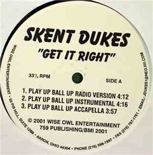 Skent Dukes - Get It Right