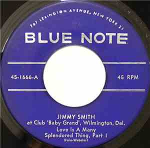 Jimmy Smith - Love Is A Many Splendored Thing