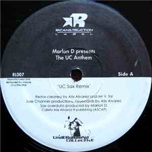 Marlon D. - The UC Anthem
