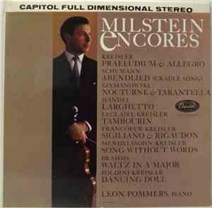 Nathan Milstein, Leon Pommers - Milstein Encores