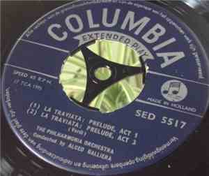 Philharmonia Orchestra, Alceo Galliera - La Traviata / Overture - 