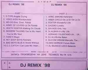 Various - DJ Remix '98