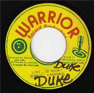 Cornell Campbell - Lion Of Judah / Lion Of Judah (Version)
