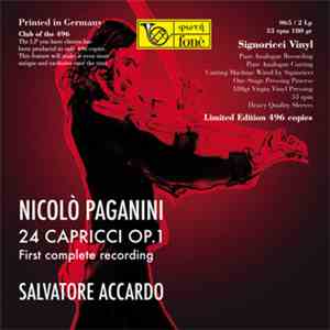 Nicolò Paganini - Salvatore Accardo - 24 Capricci Op. 1