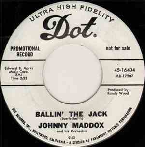 Johnny Maddox And His Orchestra - Ballin' The Jack / Ragtime Johnny