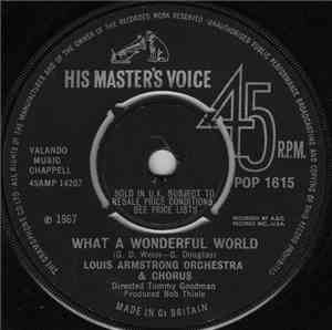 Louis Armstrong Orchestra / Louis Armstrong & His All Stars - What A Wonder ...