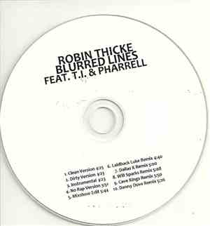 Robin Thicke Feat. T.I. + Pharrell - Blurred Lines