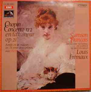 Chopin - Pierre Barbizet, Samson François, Orchestre National De L'Opéra De ...