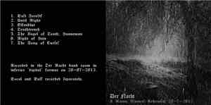Der Nacht - A Rainy Winters Rehearsal 20-7-2013