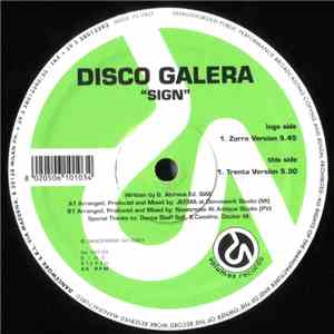 Disco Galera - Sign