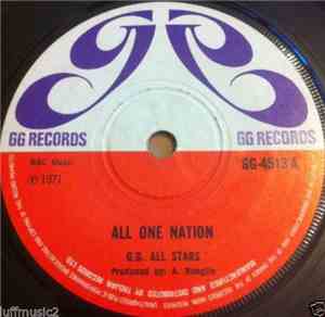 G.G. Allstars / Val Bennett - All One Nation / Judgement Warrant