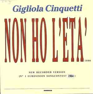 Gigliola Cinquetti, Dino  - Non Ho L'eta 1990 / Gli Occhi Miei