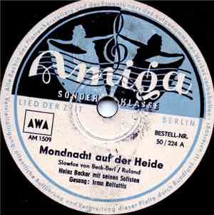 Heinz Becker Mit Seinen Solisten - Mondnacht Auf Der Heide / Zauber Von Par ...
