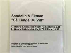 Sandelin & Ekman - Så Länge Du Vill