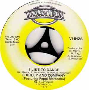 Shirley And Company Featuring Peppi Marchello - I Like To Dance / Jim Doc C ...