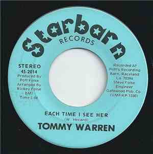 Tommy Warren - Each Time I See Her / All By Myself - I'm Gonna Be A Wheel ...