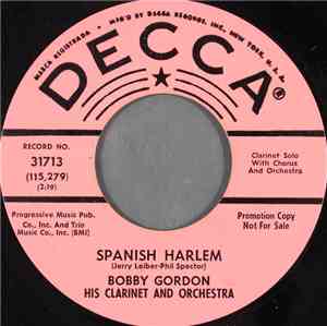 Bobby Gordon - Spanish Harlem / Shug-A-Dee-Bop