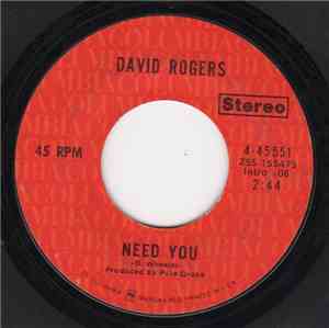 David Rogers - Need You