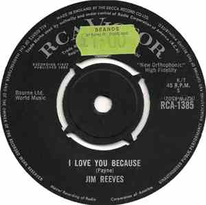 Jim Reeves - I Love You Because / Anna Marie