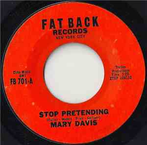 Mary Davis  - Stop Pretending / Get Up And Dance