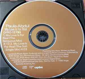 Paula Abdul - My Love Is For Real