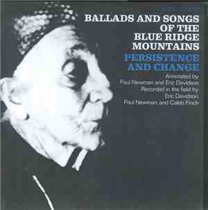 Various - Ballads And Songs Of The Blue Ridge Mountains