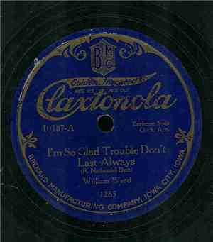 William Ward  - I'm So Glad Trouble Don't Last Always / The Home Beyond