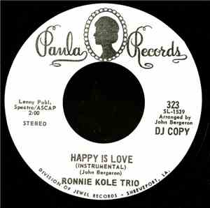 Ronnie Kole Trio - Happy Is Love