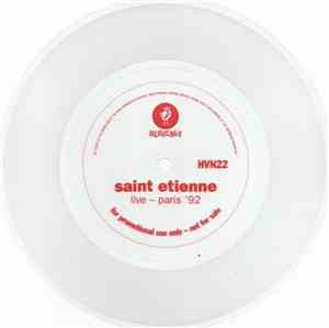Saint Etienne - Live - Paris '92