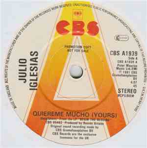 Julio Iglesias - Quiereme Mucho (Yours)