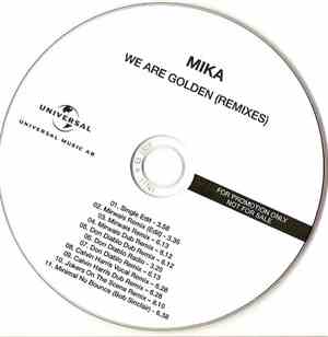 Mika  - We Are Golden (Remixes)