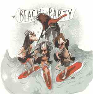 The Brain Surgeons - Beach Party