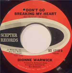Dionne Warwick - Trains And Boats And Planes / Don't Go Breaking My Heart