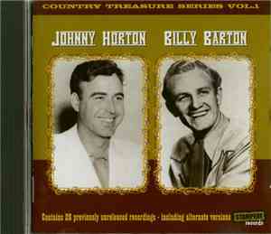 Johnny Horton, Billy Barton - Country Treasure Series Vol1
