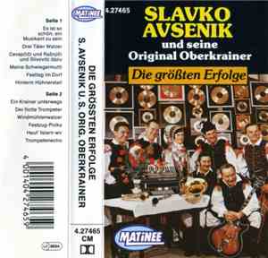 Slavko Avsenik Und Seine Original Oberkrainer - Die Größten Erfolge