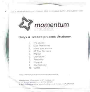 Calyx & Teebee - Anatomy