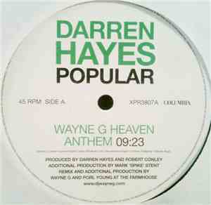 Darren Hayes - Popular