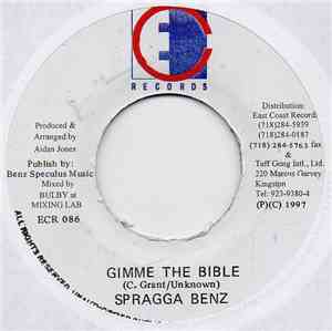 Spragga Benz - Gimme The Bible