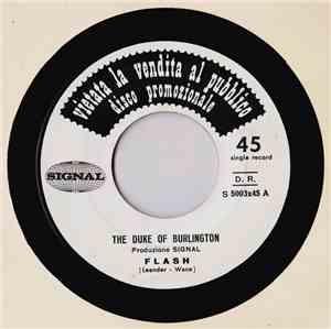 The Duke Of Burlington - Flash
