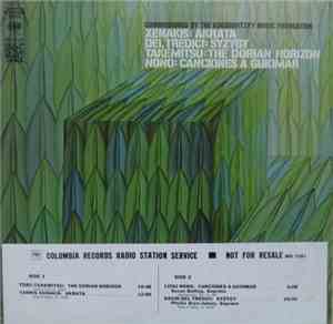 Xenakis / Del Tredici / Takemitsu / Nono - Richard Dufallo Conducting The Festival Chamber Ensemble, Phyllis Bryn-Julson And Susan Belling - Akrata / Syzygy / The Dorian Horizon / Canciones A Guiomar