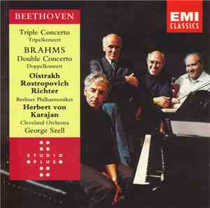 Ludwig van Beethoven, Johannes Brahms, David Oistrach, Mstislav Rostropovic ...