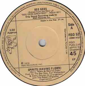 Bee Gees - Spirits (Having Flown)