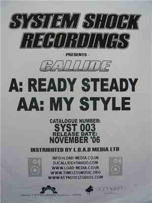 Callide - Ready Steady / My Style