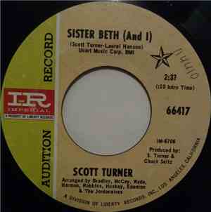 Scott Turner - Sister Beth (And I) / Our House On Paper