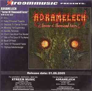 Adramelech - Terror Of Thousand Faces