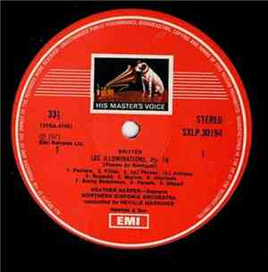 Robert Tear, Alan Civil, Heather Harper, Sir Neville Marriner, Northern Sin ...