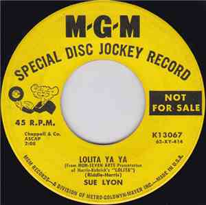 Sue Lyon - Lolita Ya Ya / Turn Off The Moon