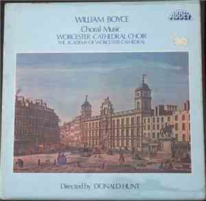 William Boyce Performed By Worcester Cathedral Choir, The Academy of Worces ...