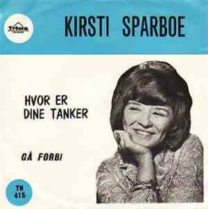 Kirsti Sparboe - Hvor Er Dine Tanker